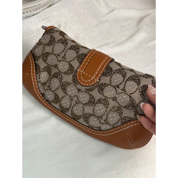 Coach Soho Bag 25 In Crystal Signature Jacquard CBJ65 NEW - Picture 5 of 11